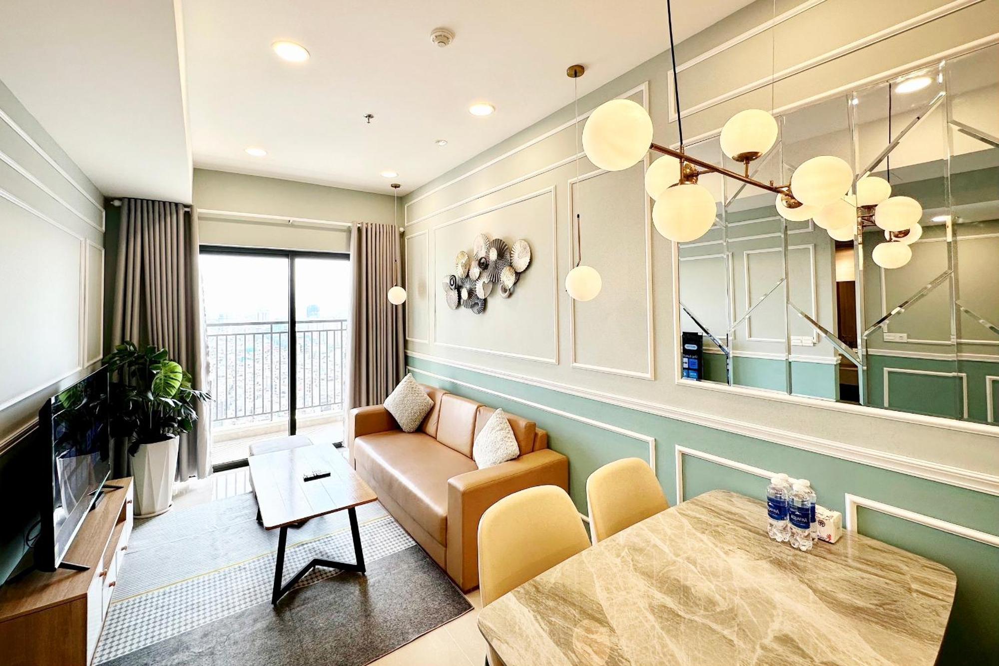 הו צ'י מין סיטי Yu Stay Apartment In Soho D1 Near Bui Vien Walking Street מראה חיצוני תמונה