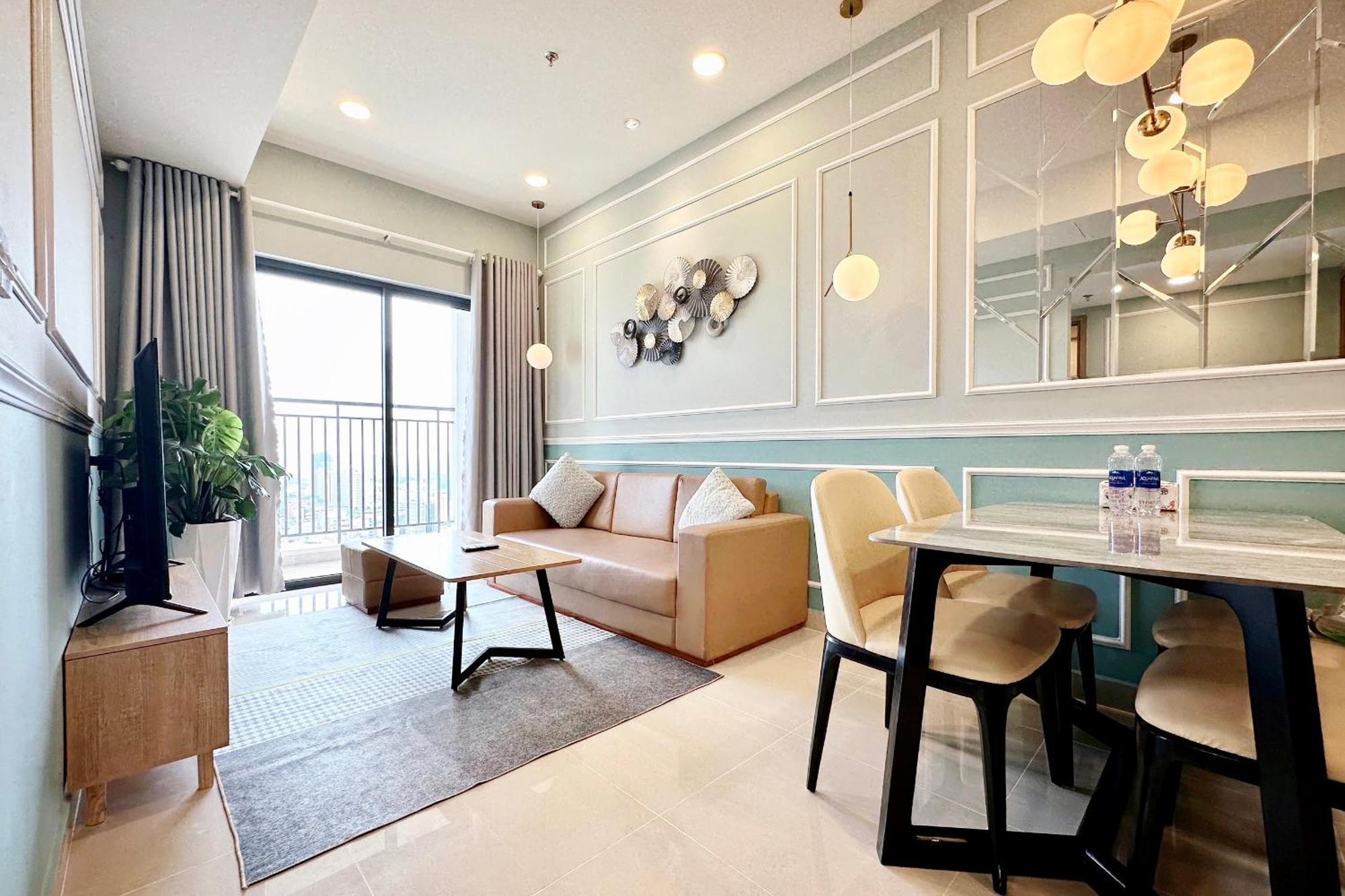 הו צ'י מין סיטי Yu Stay Apartment In Soho D1 Near Bui Vien Walking Street מראה חיצוני תמונה